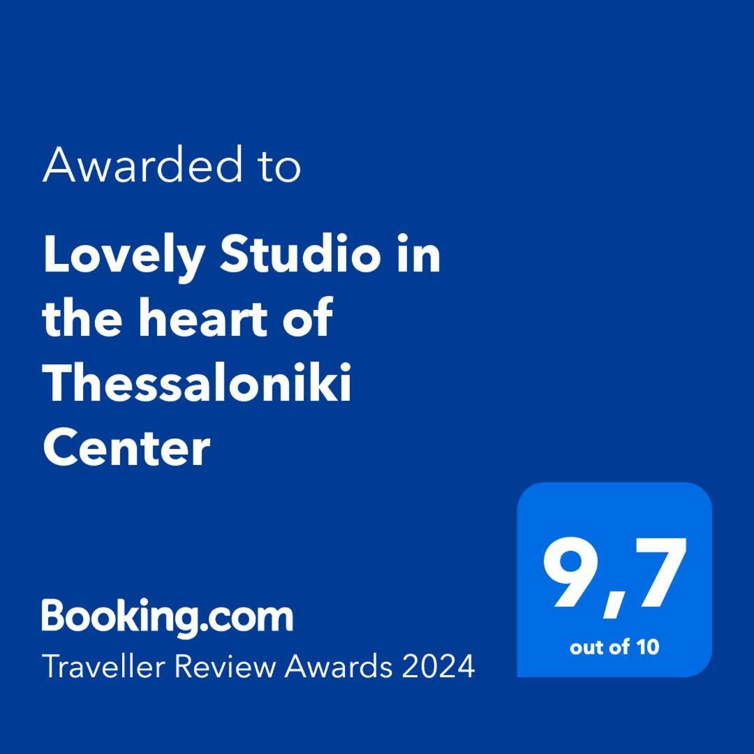 Lovely Apartment In The Heart Of Thessaloniki Center Bagian luar foto